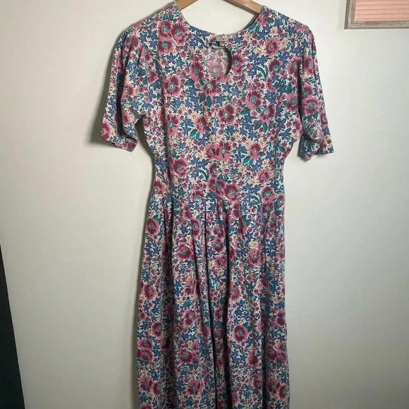 Vintage Maggie Lawrence Cottagecore Dress - Picture 3 of 7